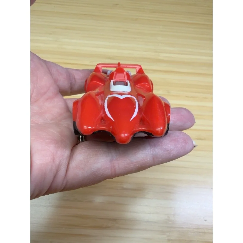 2008 McDonalds Speed Racer Red No 4 Car WBEL Happy Meal Toy Untested